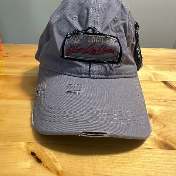 Gray Script Logo Cap - Picture 1 of 6